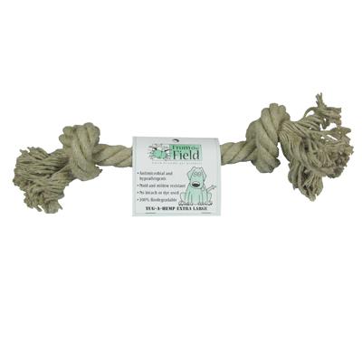 Tug-a-Hemp Extra large Natural Hemp Rope Bone Dog Toy Click for larger image Tug-a-Hemp Extra large Natural Hemp Rope Bone Dog Toy Click for larger image