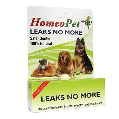 Homeopet Leaks No More 15ML Click for larger image Homeopet Leaks No More 15ML Click for larger image