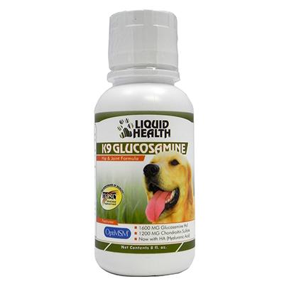 Liquid Health K9 Glucosamine Hip and Joint 8oz Click for larger image Liquid Health K9 Glucosamine Hip and Joint 8oz Click for larger image