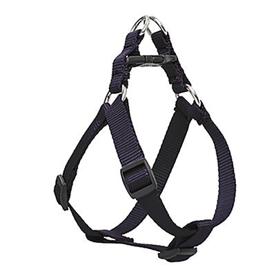 Nylon Dog Harness Step In Black 15-21 inches Nylon Dog Harness Step In Black 15-21 inches