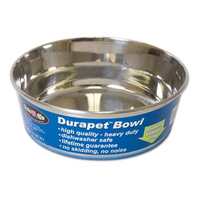 Durapet Premium Stainless Steel Pet Bowl 1.25 Quart Click for larger image Durapet Premium Stainless Steel Pet Bowl 1.25 Quart Click for larger image