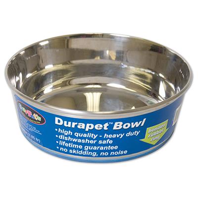 Durapet Premium Stainless Steel Pet Bowl 2 Quart Click for larger image