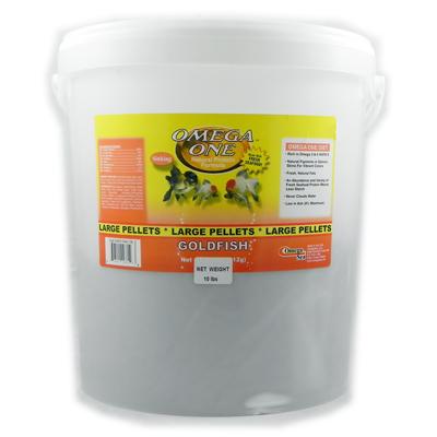 Omega One Large Sinking Goldfish Pellets Fish Food10-Lbs. Click for larger image Omega One Large Sinking Goldfish Pellets Fish Food10-Lbs. Click for larger image