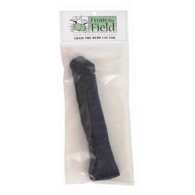 Hemp Cat Tail 8-inch Natural Organic Catnip Cat Toy Click for larger image
