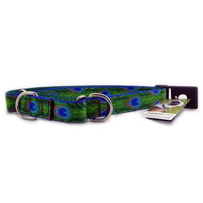 Lupine Martingale Dog Collar Tail Feathers 19-27 inches Lupine Martingale Dog Collar Tail Feathers 19-27 inches