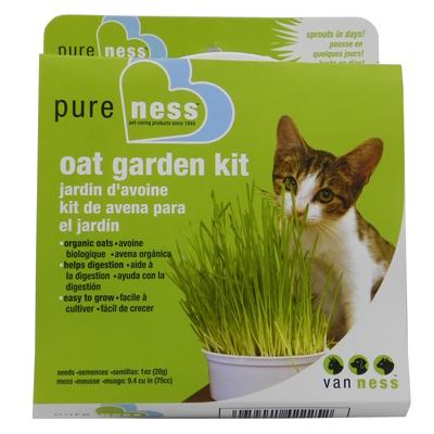 Pure Ness Oat Garden Kit for Cats Click for larger image