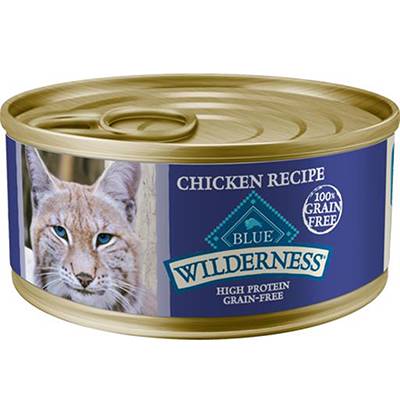 Blue Buffalo Wilderness Chicken Recipe Cat Food 5.5oz Case Blue Buffalo Wilderness Chicken Recipe Cat Food 5.5oz Case