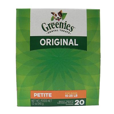 Greenies Petite Size Dog Dental Treat 25 Pack Greenies Petite Size Dog Dental Treat 25 Pack