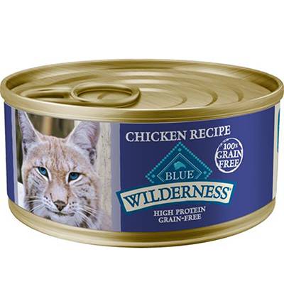 Blue Buffalo Wilderness Chicken Recipe Cat Food 5.5oz Each Blue Buffalo Wilderness Chicken Recipe Cat Food 5.5oz Each