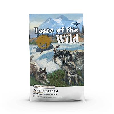 Taste of the Wild Pacific Stream Grain-Free Puppy Food 5Lb. Taste of the Wild Pacific Stream Grain-Free Puppy Food 5Lb.