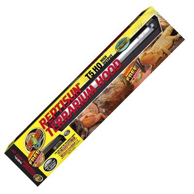 Reptisun T5 High Output 24-inch Terrarium Hood w/ Free Bulb Click for larger image Reptisun T5 High Output 24-inch Terrarium Hood w/ Free Bulb Click for larger image