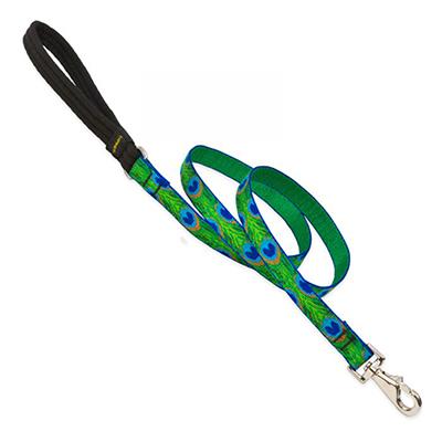 Lupine Nylon Dog Leash 6-foot x 3/4-inch Tail Feathers Click for larger image Lupine Nylon Dog Leash 6-foot x 3/4-inch Tail Feathers Click for larger image
