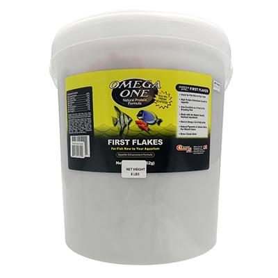 Omega One First Flake Fish Food 5 lb. Click for larger image Omega One First Flake Fish Food 5 lb. Click for larger image
