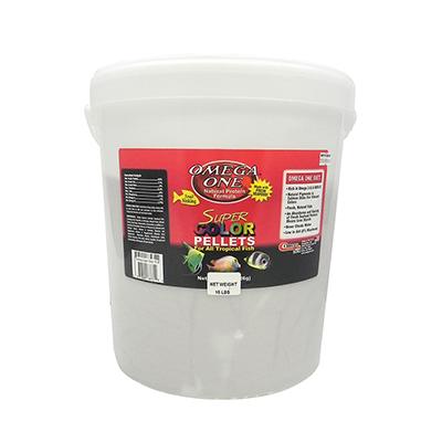 Omega One Super Color Sinking Pellets Fish Food 15-Lb. Omega One Super Color Sinking Pellets Fish Food 15-Lb.