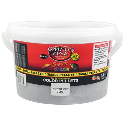 Omega One Super Color Floating Pellets Fish Food 2-lb Omega One Super Color Floating Pellets Fish Food 2-lb