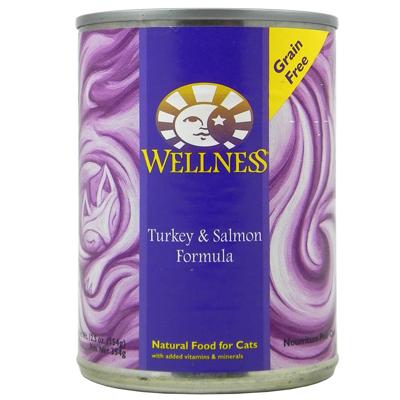 Wellness Cat TrkSalm 13oz each Wellness Cat TrkSalm 13oz each