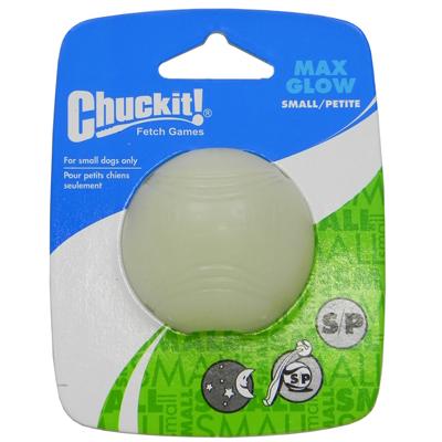 Chuckit Small Max Glow Dog Fetch Ball Chuckit Small Max Glow Dog Fetch Ball