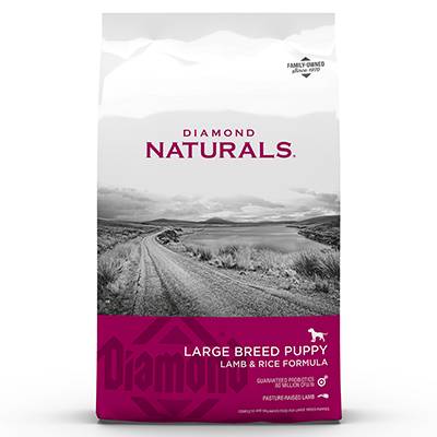 Diamond Naturals Lamb Rice Large Breed Puppy Food 20lb Diamond Naturals Lamb Rice Large Breed Puppy Food 20lb