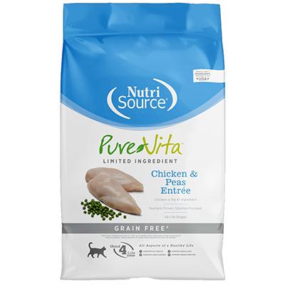 PureVita NutriSource Grain-Free Chicken Cat Food 2.2lb PureVita NutriSource Grain-Free Chicken Cat Food 2.2lb