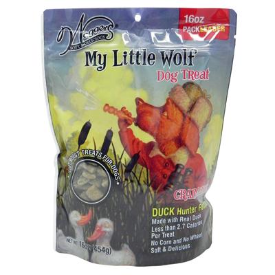 Waggers My Little Wolf Dog Treat Duck Hunter Recipe 16 oz Waggers My Little Wolf Dog Treat Duck Hunter Recipe 16 oz