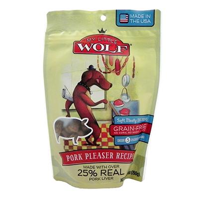 Waggers My Little Wolf Dog Treat Pork Recipe 5.3 oz Waggers My Little Wolf Dog Treat Pork Recipe 5.3 oz