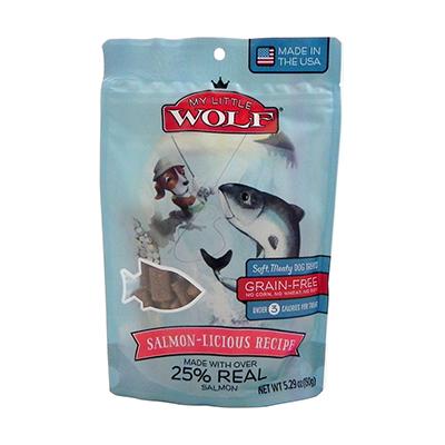 Waggers My Little Wolf Dog Treat Salmon Recipe 5.3 oz Waggers My Little Wolf Dog Treat Salmon Recipe 5.3 oz