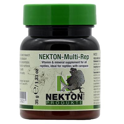 Nekton Multi-Rep 35gm Vitamins and Minerals for all Reptiles Click for larger image Nekton Multi-Rep 35gm Vitamins and Minerals for all Reptiles Click for larger image
