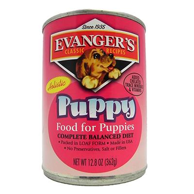 Evangers Classic Puppy Food Case of 12 12.8oz. Cans Evangers Classic Puppy Food Case of 12 12.8oz. Cans