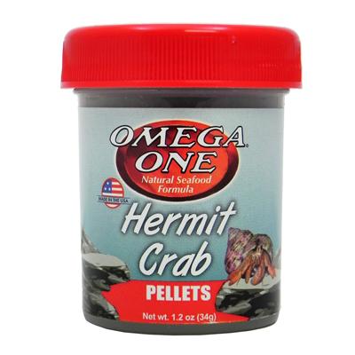 Omega One Hermit Crab Pellets 1.2-oz Click for larger image Omega One Hermit Crab Pellets 1.2-oz Click for larger image