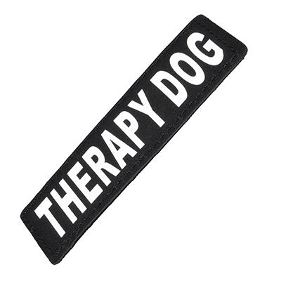 Removable Velcro Patch Therapy Dog Small / Medium Click for larger image Removable Velcro Patch Therapy Dog Small / Medium Click for larger image