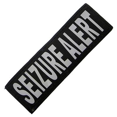 Removable Velcro Patch Seizure Alert Small / Medium Click for larger image Removable Velcro Patch Seizure Alert Small / Medium Click for larger image