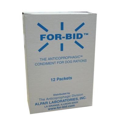 Alpar Forbid Anticoprophagic Condiment for Dogs 12pk Click for larger image Alpar Forbid Anticoprophagic Condiment for Dogs 12pk Click for larger image