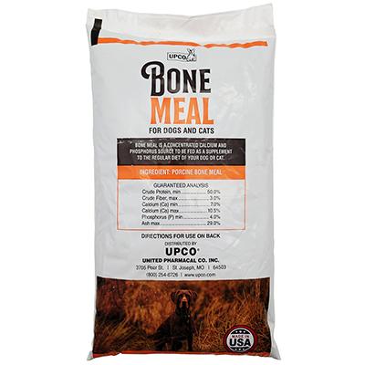 UPCo Bone Meal Supplement for Dogs and Cats 1Lb. Bag Click for larger image