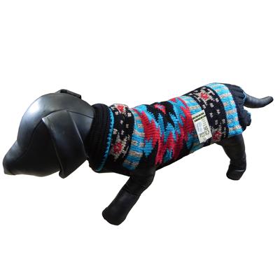 Handmade Dog Sweater Wool Navajo Shawl Medium Click for larger image