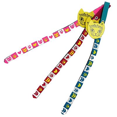 Beastie Band Cat Collar Cats/Hearts/Paws Click for larger image Beastie Band Cat Collar Cats/Hearts/Paws Click for larger image