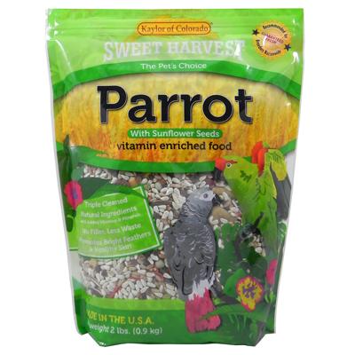 Sweet Harvest Parrot Enriched Food w/Sunflower Seeds 2lb Click for larger image