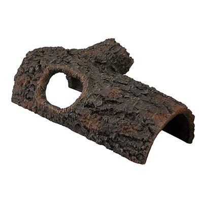 Zilla Bark Bend Large Resin Terrarium Accessory Zilla Bark Bend Large Resin Terrarium Accessory