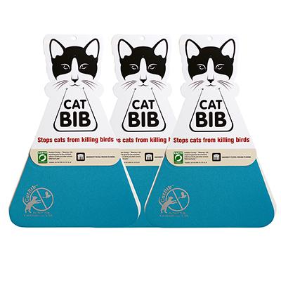 CatBib WildBird Saver Teal Small 3 pack Click for larger image CatBib WildBird Saver Teal Small 3 pack Click for larger image