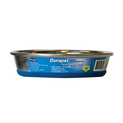 Durapet Premium Stainless Steel Cat Bowl 12oz Click for larger image
