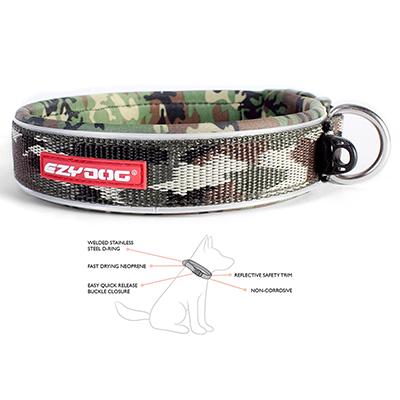 EzyDog Neo Collar Adjustable Green Camo Small EzyDog Neo Collar Adjustable Green Camo Small