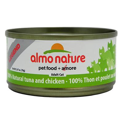 Almo Nature Cat Food Tuna Chicken 2.7oz each Almo Nature Cat Food Tuna Chicken 2.7oz each