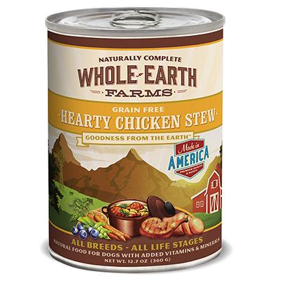 Whole Earth Grain Free Chicken Stew 12oz each Whole Earth Grain Free Chicken Stew 12oz each