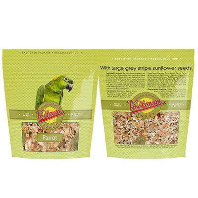 Volkman Avian Science Super Parrot Seed Mix 4 lb 2 Pack Click for larger image