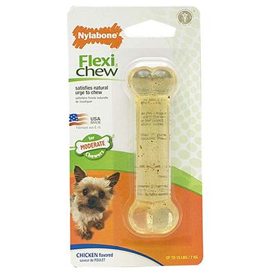 Nylabone Flexible Petite Size Dog Toy Click for larger image