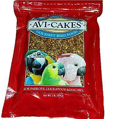 Lafeber Avi-Cakes Large Bird Food 3 pack Click for larger image Lafeber Avi-Cakes Large Bird Food 3 pack Click for larger image