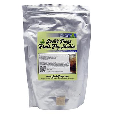 Josh's Frogs Melanogaster Fruit Fly Media 1.5lbs Click for larger image Josh's Frogs Melanogaster Fruit Fly Media 1.5lbs Click for larger image