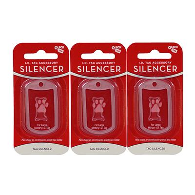 Dog Tag Silencer Military 3 pack Click for larger image Dog Tag Silencer Military 3 pack Click for larger image