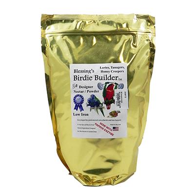 Blessings Birdie Builder Designer Lorikeet Nectar 5Lb. Blessings Birdie Builder Designer Lorikeet Nectar 5Lb.