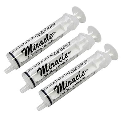 Miracle 10cc Slip Tip O-Ring Handfeeding Syringe 3 Pack Miracle 10cc Slip Tip O-Ring Handfeeding Syringe 3 Pack