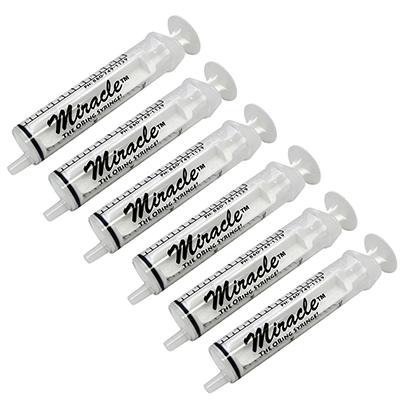 Miracle 10cc Slip Tip O-Ring Handfeeding Syringe 6 Pack Miracle 10cc Slip Tip O-Ring Handfeeding Syringe 6 Pack